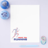 保ランニングの チラシ (シングル)