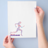 保ランニングの チラシ (手)