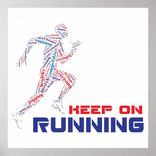 保ランニングの ポスター (正面)