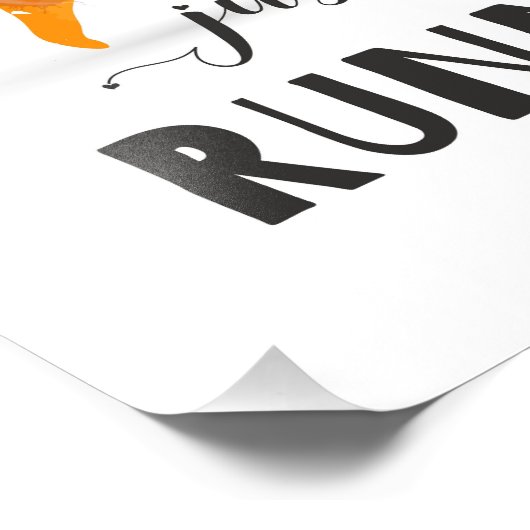 保ランニング引用文やる気を起こさせるの贈り物 フォトプリント            (角)