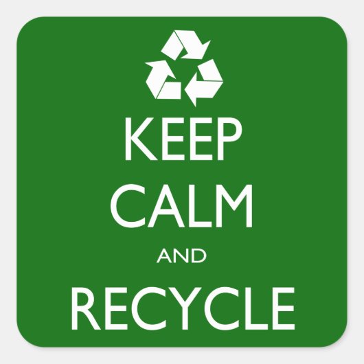 保リサイクル スクエアシール (正面)