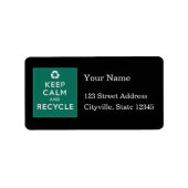 保リサイクル ラベル (正面)