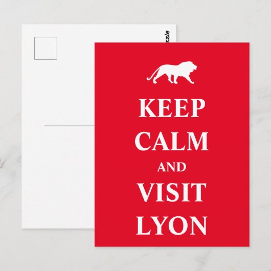 保リヨンを訪ねる ポストカード (正面/裏面)