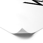 保ワイン愛好家の静かなカスタム ポスター (角)