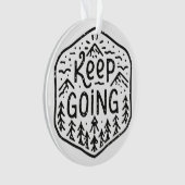 保与え山に行く オーナメント (正面)