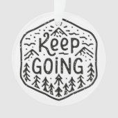 保与え山に行く オーナメント (正面)