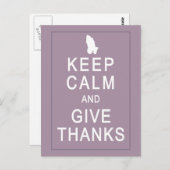 保与え手で感謝してい落ち着きて手を取る ポストカード (正面/裏面)