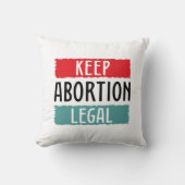 保中絶 クッション (正面)