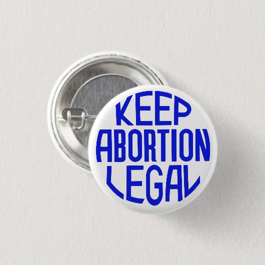 保中絶 缶バッジ (正面&裏面)