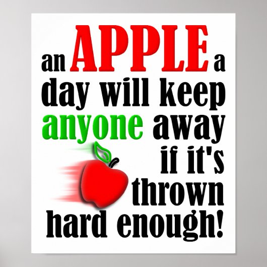 保人遠くにおもしろい紙 ポスター (正面)