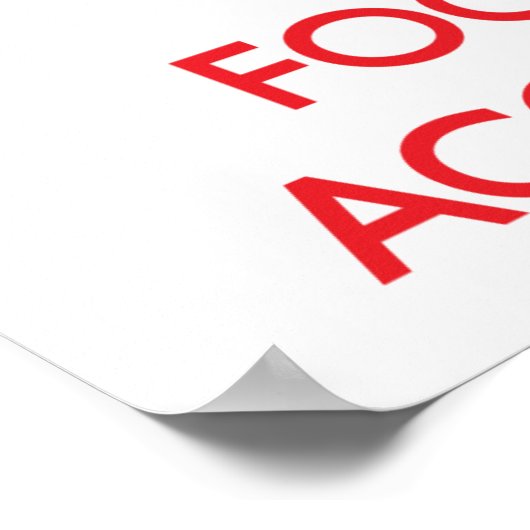 保会計に集中 ポスター (角)