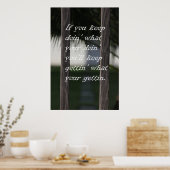 保何を得る ポスター (キッチン)