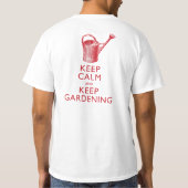 保保おもしろいGardening Gardener Gift Tシャツ (裏面)