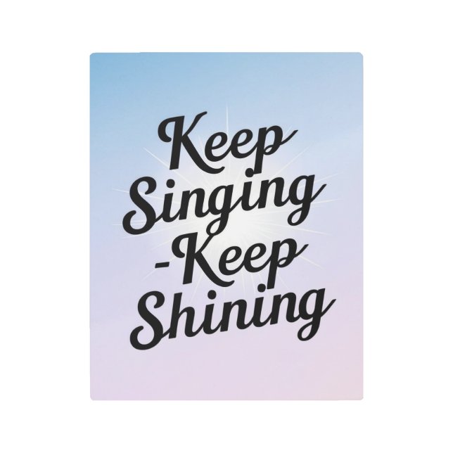 保保オ輝くプション2 メタルプリント (正面)