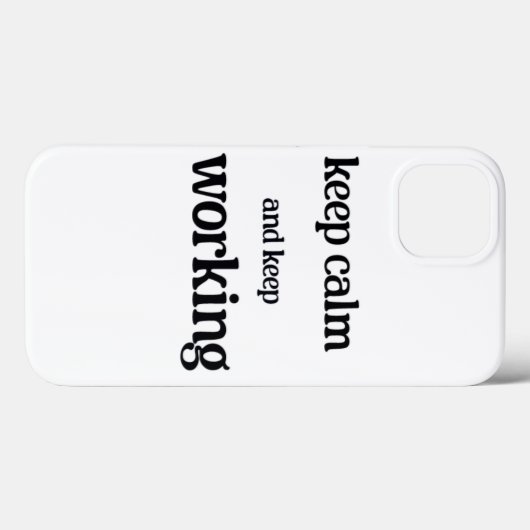 保保働く Case-Mate iPhoneケース (裏面 (横))