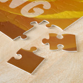 保保成長する黄色のバタ ジグソーパズル (側面)