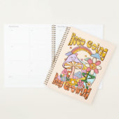 保保栽培 – キノコと花 プランナー手帳 (ディスプレー)