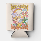 保保栽培 – キノコと花 缶クーラー (正面)