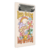 保保生育中 – キノコと花 ミニクリップボード (アングル)