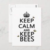 保保蜂 ポストカード (正面/裏面)