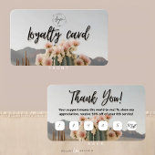 保保 | フラワーサボテン | 美学 | ロイヤリティカード 名刺