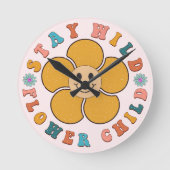 保保 ラウンド壁時計 (正面)