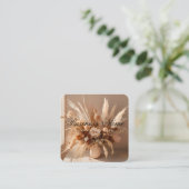 保保 | 美学 | 乾燥フローラ | 名刺 (スタンド正面)