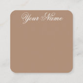 保保 | 美学 | 乾燥フローラ | 名刺 (裏面)