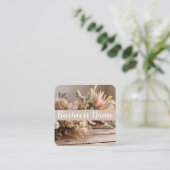 保保 | 美学 | 乾燥フローラ | 名刺 (スタンド正面)