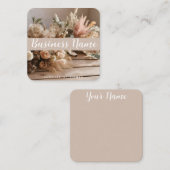 保保 | 美学 | 乾燥フローラ | 名刺 (正面/裏面)