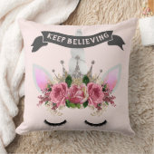 保信じのユニコーンプリンセス クッション (ブランケット)