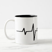 保健プロフェッショナル用ギフト気に ツートーンマグカップ (左)