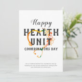 保健単位コーディネーター感謝ギフトカスタム シーズンカード (スタンド正面)