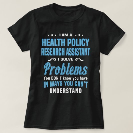 保健政策研究助成 Tシャツ (デザイン正面)