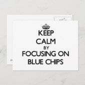 保優良チップスに焦点を当てて冷静 ポストカード (正面/裏面)