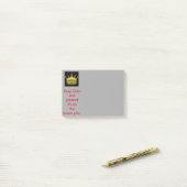 保先生 ポストイット (デスク上)