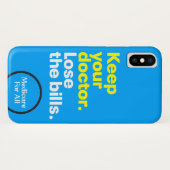 保先生。請求書を失う。すべての人のための薬 Case-Mate iPhoneケース (裏面(横))