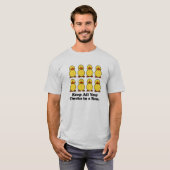 保全てのアヒル Tシャツ (正面フル)