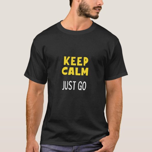 保冷静に考え過ぎないで Tシャツ (正面)