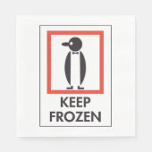 保凍ってい紙 スタンダードランチョンナプキン (正面)