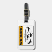 保出て!ベロキラプター徴候 ラゲッジタグ (正面縦)