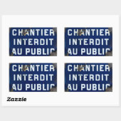 保出て！ 長方形シール (シート)