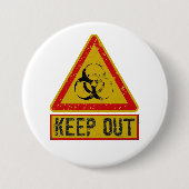 保出 缶バッジ (正面)