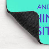 保前向き穏や考え マウスパッド (コーナー)