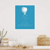 保勉強地理 ポスター (キッチン)