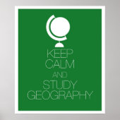 保勉強地理 ポスター (正面)