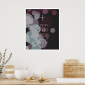 保勉強 ポスター (キッチン)