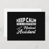 保医療助手ナース ポストカード (正面/裏面)