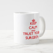 保医者を頼む ジャンボコーヒーマグカップ (正面右)