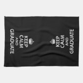 保卒業おもしろい キッチンタオル (横)